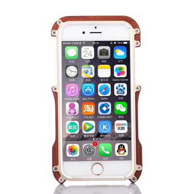 R-JUST Brand Upgrade Wood And Aluminium Metal Protective Cover Case For Apple IPhone 6 6S Plus 4.7 5.5Inth
R-JUST Brand Upgrade Wood And Aluminium Metal Protective Cover Case For Apple IPhone 6 6S Plus 4.7 5.5Inth
