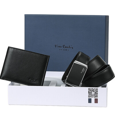 Pierre cardin mens wallet belt gift set automatic buckle leather belt short wallet J7L20102G black
Pierre cardin mens wallet belt gift set automatic buckle leather belt short wallet J7L20102G black