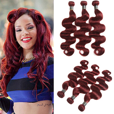 Burgundy Malaysian Hair Weave 4 Bundles Malaysian Virgin Hair Body Wave 99J Red Color cheap Human Hair Extensions
Burgundy Malaysian Hair Weave 4 Bundles Malaysian Virgin Hair Body Wave 99J Red Color cheap Human Hair Extensions
