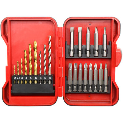 Forgestar 22 bit bit set woodworking twist drill concrete construction drill word cross bit
Forgestar 22 bit bit set woodworking twist drill concrete construction drill word cross bit
