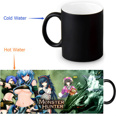 Monster Hunter Manga 350ml12oz Heat Reveal Mug Color Change Coffee Cup Sensitive Morphing Mugs Magic Mug Milk Tea Cups
Monster Hunter Manga 350ml12oz Heat Reveal Mug Color Change Coffee Cup Sensitive Morphing Mugs Magic Mug Milk Tea Cups
