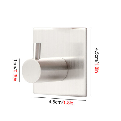 Cntomlv 3M Sticker Adhesive Stainless Steel Hooks Wall Door Clothes Coat Hat Hanger Kitchen Bathroom Rustproof Towel Hooks
Cntomlv 3M Sticker Adhesive Stainless Steel Hooks Wall Door Clothes Coat Hat Hanger Kitchen Bathroom Rustproof Towel Hooks