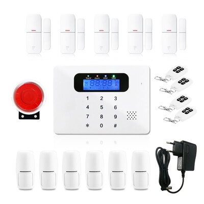 Wireless GSM&SMS Burglar Alarm Security System with Motion Detector Gate Intruder Sensor Control App ios Android
Wireless GSM&SMS Burglar Alarm Security System with Motion Detector Gate Intruder Sensor Control App ios Android