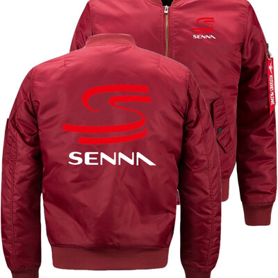 New HERO AYRTON SENNA Bomber Flight Flying Jacket Winter thicken Warm Zipper Men Jackets Anime Mens Casual Coat 2
New HERO AYRTON SENNA Bomber Flight Flying Jacket Winter thicken Warm Zipper Men Jackets Anime Mens Casual Coat 2