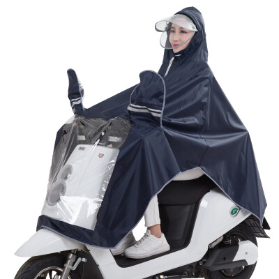 Yuhang YUHANG outdoor riding adult electric battery motorcycle single raincoat men&women single poncho big hat with mask 3XL Navy
Yuhang YUHANG outdoor riding adult electric battery motorcycle single raincoat men&women single poncho big hat with mask 3XL Navy