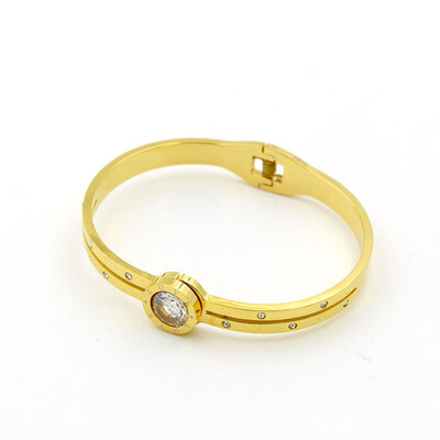 Foreign trade Korean hot sale bracelet jewelry Titanium steel rose gold single drill bracelet High-end fashion women jewelry
Foreign trade Korean hot sale bracelet jewelry Titanium steel rose gold single drill bracelet High-end fashion women jewelry