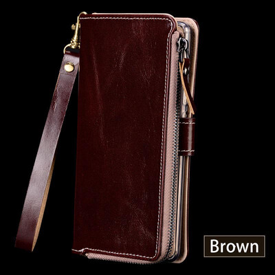 Genuine Leather flip Case For iPhone 6 7 8 Plus X Zipper wallet bag Lanyard design Phone Cover
Genuine Leather flip Case For iPhone 6 7 8 Plus X Zipper wallet bag Lanyard design Phone Cover