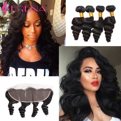 Brazilian Loose Wave Lace Frontal Closure With Bundles Pre Plucked Rosa Queen Hair Frontal Brazilian Virgin Hair With Closure
Brazilian Loose Wave Lace Frontal Closure With Bundles Pre Plucked Rosa Queen Hair Frontal Brazilian Virgin Hair With Closure