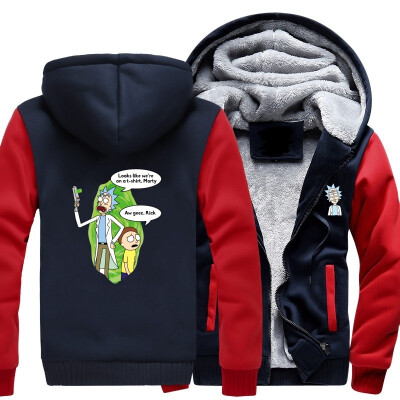2018 New USA SIZE Men Winter Autumn Hoodies RICK PEACE AMONG WORLDS pattern Fleece Coat Baseball Uniform Sportswear Jacket wool
2018 New USA SIZE Men Winter Autumn Hoodies RICK PEACE AMONG WORLDS pattern Fleece Coat Baseball Uniform Sportswear Jacket wool