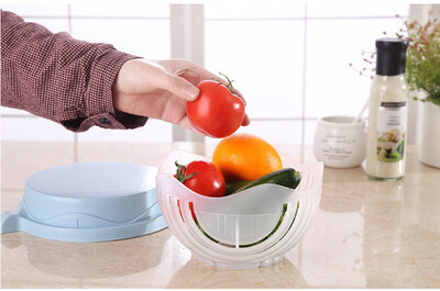 Cntonlv New 60 Second Salad Cutter Bowl Kitchen Gadget Vegetable Chopper Washer And Cutter Quick Salad Maker Chopper Kitchen tool
Cntonlv New 60 Second Salad Cutter Bowl Kitchen Gadget Vegetable Chopper Washer And Cutter Quick Salad Maker Chopper Kitchen tool