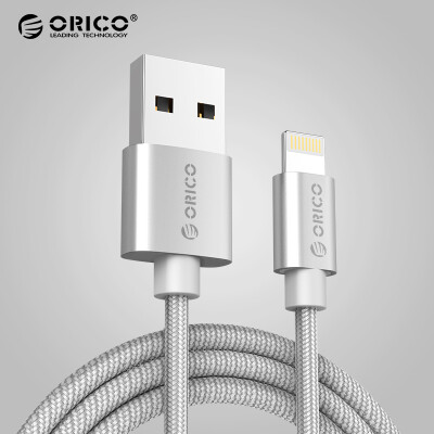 ORICO Apple Data Line Mobile Fast Charger Cable Power Cord 2m Silver iPhone8X5S6s7PlusiPad Air Mini LTF-20
ORICO Apple Data Line Mobile Fast Charger Cable Power Cord 2m Silver iPhone8X5S6s7PlusiPad Air Mini LTF-20