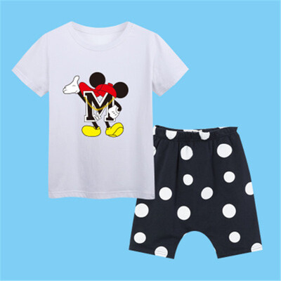 Kids clothes Summer Baby Boy Clothes Mickey toddler Boys clothing Sets 2018 New Children Cotton Suit T shirt
Kids clothes Summer Baby Boy Clothes Mickey toddler Boys clothing Sets 2018 New Children Cotton Suit T shirt