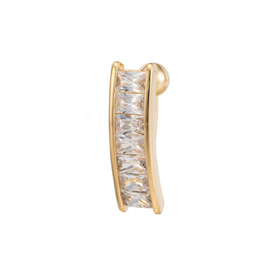 Изысканные женщины Zircon Piercing Belly Button Кольца 316L Медицинская сталь Прямоугольник Медный штанга Пронзительный пупок Punk
Изысканные женщины Zircon Piercing Belly Button Кольца 316L Медицинская сталь Прямоугольник Медный штанга Пронзительный пупок Punk