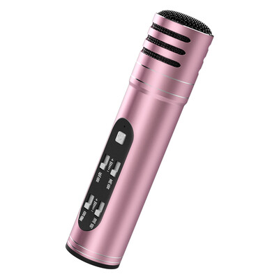 EARISE F1 mobile phone microphone sing popular karaoke anchor dedicated live microphone set Apple Android condenser microphone audio computer K song built-in sound card rose gold
EARISE F1 mobile phone microphone sing popular karaoke anchor dedicated live microphone set Apple Android condenser microphone audio computer K song built-in sound card rose gold