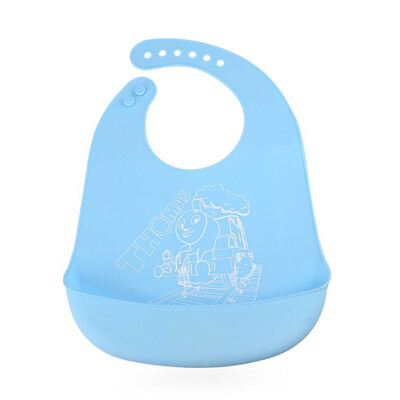 Thomas&Friends Thomas & Friends baby soft silicone bib waterproof bib childrens rice pocket saliva towel sky blue TXD-003
Thomas&Friends Thomas & Friends baby soft silicone bib waterproof bib childrens rice pocket saliva towel sky blue TXD-003