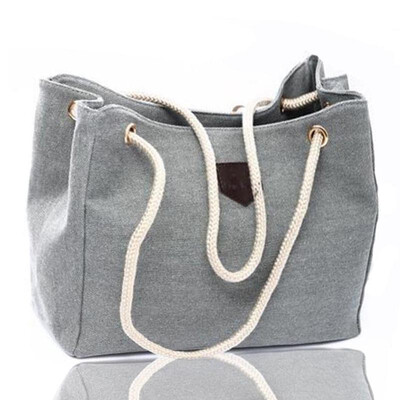 SMOOZA high quality Fall 2018 new canvas handbag personality contracted large bag rope single shoulder bag women handbag big bag
SMOOZA high quality Fall 2018 new canvas handbag personality contracted large bag rope single shoulder bag women handbag big bag