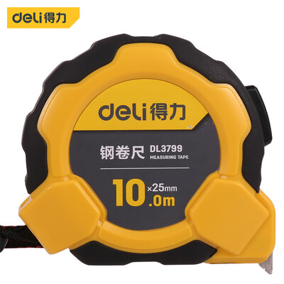 Deli deli 10m rubberized self-locking steel tape measure box ruler telescopic ruler meter metric 10m25mm DL3799
Deli deli 10m rubberized self-locking steel tape measure box ruler telescopic ruler meter metric 10m25mm DL3799