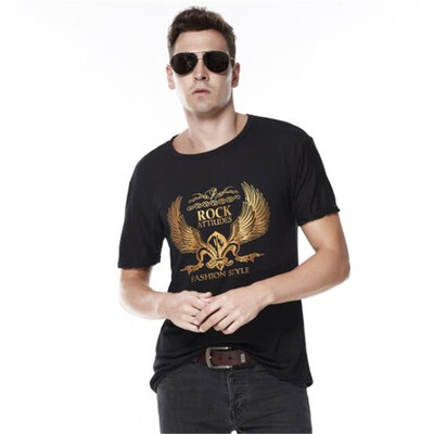 2018 Summer Mens Fashion Slim Neck Youth Stamping Print Large Size Short-Sleeve T-Shirt
2018 Summer Mens Fashion Slim Neck Youth Stamping Print Large Size Short-Sleeve T-Shirt