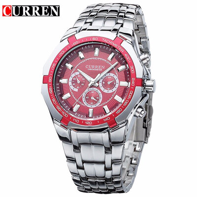 Relogio Masculino Mens Watches Top Brand Luxury Curren Original Watch Full Steel Quartz Wristwatches Fashion 8084
Relogio Masculino Mens Watches Top Brand Luxury Curren Original Watch Full Steel Quartz Wristwatches Fashion 8084