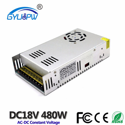 Switching power supply DC 18V 267A 480W for LED Strip Lamp CNC 3D Print AC-DC SMPS Transformer 110V 220V AC to DC18V UPS
Switching power supply DC 18V 267A 480W for LED Strip Lamp CNC 3D Print AC-DC SMPS Transformer 110V 220V AC to DC18V UPS