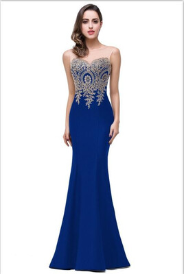2018 Babyonlinedress Mermaid Prom Dresses Sheer Lace Appliques Amazing Long Evening Gowns
2018 Babyonlinedress Mermaid Prom Dresses Sheer Lace Appliques Amazing Long Evening Gowns