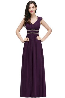 New V-neck A-line Long Evening Party Dress Pageant Prom Bridesmaid Gown Mother Of The Bride Gown
New V-neck A-line Long Evening Party Dress Pageant Prom Bridesmaid Gown Mother Of The Bride Gown