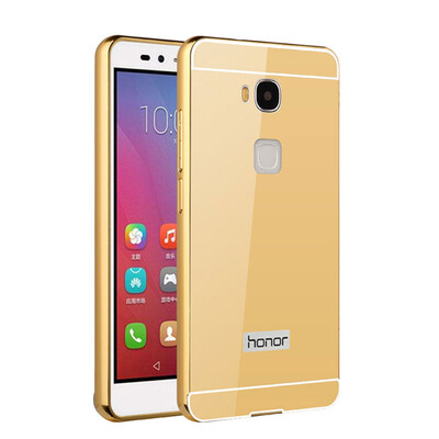 MOONCASE Plating Metal Frame Edge Mirror Back Protective Shell 2 in 1 Thin Case Cover for Huawei Honor 5X
MOONCASE Plating Metal Frame Edge Mirror Back Protective Shell 2 in 1 Thin Case Cover for Huawei Honor 5X
