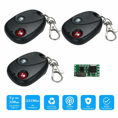 433Mhz DC 5-18V Universal Receiver Module RF Remote Control Switch Relay 1CH Mini Wireless Control Switch 1pcs 433MHz Transmitte
433Mhz DC 5-18V Universal Receiver Module RF Remote Control Switch Relay 1CH Mini Wireless Control Switch 1pcs 433MHz Transmitte