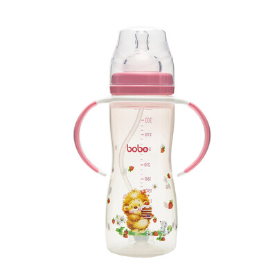 Le Bao bobo PP handle straw wide mouth bottle variable flow nipple 330ml red newborn
Le Bao bobo PP handle straw wide mouth bottle variable flow nipple 330ml red newborn