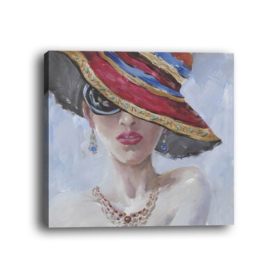 Framed canvas modern living room bedroom background wall abstract wearing hat character decorative painting
Framed canvas modern living room bedroom background wall abstract wearing hat character decorative painting