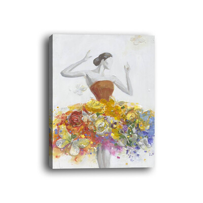 Framed canvas modern living room bedroom background wall abstract character flower fairy decorative painting
Framed canvas modern living room bedroom background wall abstract character flower fairy decorative painting