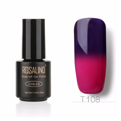 ROSALIND Gel 1S Temperature Changing Nail Polish 7ml Soak off Nail Gel Polish Vernis Semi Permanent UV LED Glitter Nail Lacquer
ROSALIND Gel 1S Temperature Changing Nail Polish 7ml Soak off Nail Gel Polish Vernis Semi Permanent UV LED Glitter Nail Lacquer