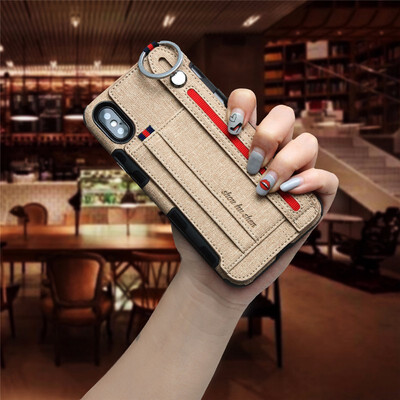 SHS Phone Case For Iphone 66s78X Fashion Canvas Card slot Hanging rope Multifunction wallet
SHS Phone Case For Iphone 66s78X Fashion Canvas Card slot Hanging rope Multifunction wallet