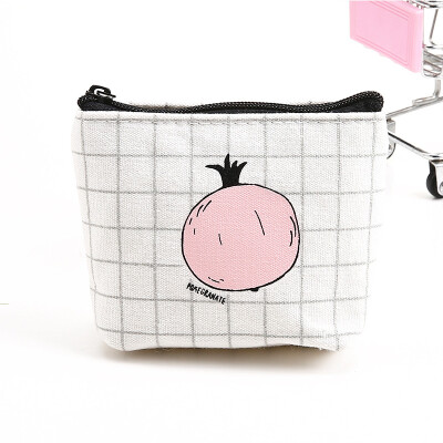 Shouyou creative simple secret language canvas coin purse color cartoon pattern large capacity card package key bag JD-SN-50 pomegranate
Shouyou creative simple secret language canvas coin purse color cartoon pattern large capacity card package key bag JD-SN-50 pomegranate
