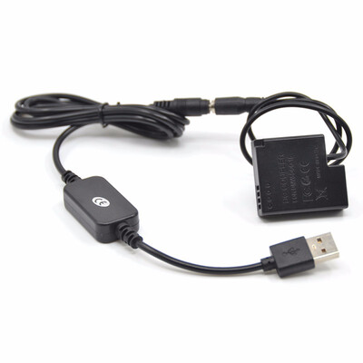 Mobile power bank charger USB cableDMW-DCC15 Coupler DMW-BLH7 BLH7PP BLH7E dummy battery for Lumix DMC-GM5 GF7 GF8 GM1 cameras
Mobile power bank charger USB cableDMW-DCC15 Coupler DMW-BLH7 BLH7PP BLH7E dummy battery for Lumix DMC-GM5 GF7 GF8 GM1 cameras