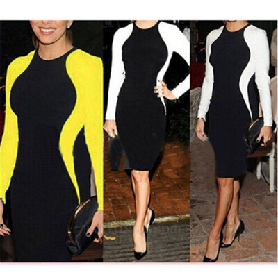 Women Celebrity Slimming Optical Illusion Bodycon Stretch Tunic Business Wear To Work Bodycon Pencil Wiggle Dress
Women Celebrity Slimming Optical Illusion Bodycon Stretch Tunic Business Wear To Work Bodycon Pencil Wiggle Dress