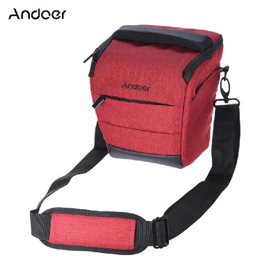 Andoer Portable DSLR Camera Shoulder Bag Sleek Polyester Camera Case for 1 Camera 1 Lens&Small Accessories
Andoer Portable DSLR Camera Shoulder Bag Sleek Polyester Camera Case for 1 Camera 1 Lens&Small Accessories