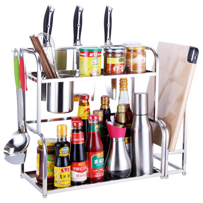 BAYCO stainless steel multi-purpose kitchen utensils racks seasoning bottle knife tableware rack BX39
BAYCO stainless steel multi-purpose kitchen utensils racks seasoning bottle knife tableware rack BX39