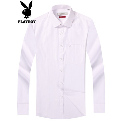 Playboy PLAYBOY Shirt Men Business Casual Slim Youth Mens Simple Long Sleeve Shirt Mens Shirt DH06180109 White 46S165
Playboy PLAYBOY Shirt Men Business Casual Slim Youth Mens Simple Long Sleeve Shirt Mens Shirt DH06180109 White 46S165