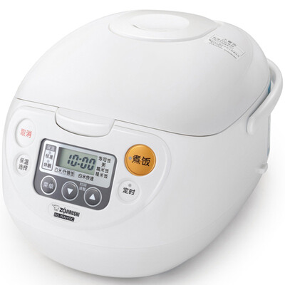 ZO JIRUSHI NS-WAH10C-WD microcomputer multi-function rice cooker Japan standard 10L domestic standard 3L cool white
ZO JIRUSHI NS-WAH10C-WD microcomputer multi-function rice cooker Japan standard 10L domestic standard 3L cool white