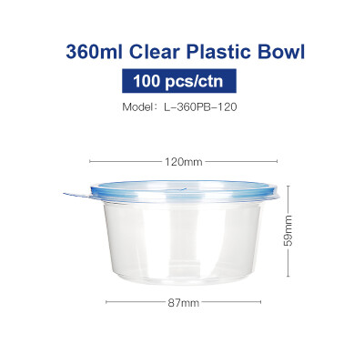 OTOR Salad Bowl with Lid Take Away Food Container Clear Plastic Bowl Box for Fast Food Bento Microwaveable 120mm180mm 100pcs
OTOR Salad Bowl with Lid Take Away Food Container Clear Plastic Bowl Box for Fast Food Bento Microwaveable 120mm180mm 100pcs