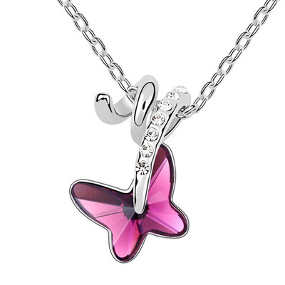 Butterfly Necklaces For Women Crystal from Austrian High Quality Necklace Pendants 2018 New Arrival Fashion Jewelry 8437
Butterfly Necklaces For Women Crystal from Austrian High Quality Necklace Pendants 2018 New Arrival Fashion Jewelry 8437