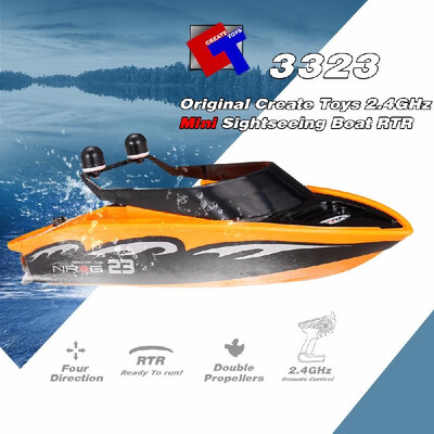 Create Toys Sea Wing Star 3323 24GHz Mini Radio Control Electric Sightseeing Boat RTR 
Create Toys Sea Wing Star 3323 24GHz Mini Radio Control Electric Sightseeing Boat RTR
