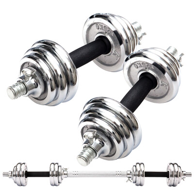 HUAYA Plating dumbbells 30kg Removable adjustment combination Man sports fitness equipment
HUAYA Plating dumbbells 30kg Removable adjustment combination Man sports fitness equipment