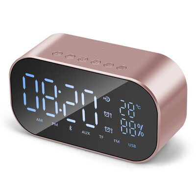 TOPROAD Portable Bluetooth Speaker Support Temperature LCD Display FM Radio Alarm Clock Wireless Stereo Subwoofer Music Player
TOPROAD Portable Bluetooth Speaker Support Temperature LCD Display FM Radio Alarm Clock Wireless Stereo Subwoofer Music Player