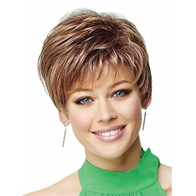 QianBaiHui Short Straight Wigs for White Women Mixed Blonde Heat Resistant Synthetic Hair Wig with Bangs Fashion Wigs Wig Cap
QianBaiHui Short Straight Wigs for White Women Mixed Blonde Heat Resistant Synthetic Hair Wig with Bangs Fashion Wigs Wig Cap