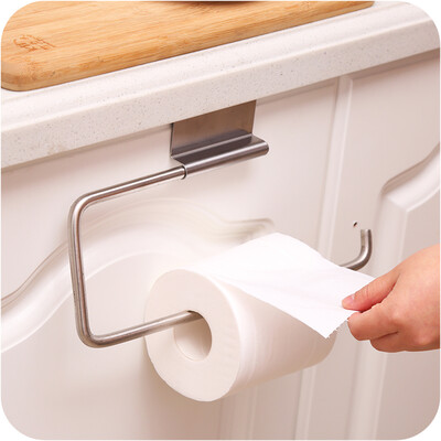 New stainless steel paper towel roll holder Cabinet Cupboard Door Hanging Rack shelf toilet paper holder kitchen accessories
New stainless steel paper towel roll holder Cabinet Cupboard Door Hanging Rack shelf toilet paper holder kitchen accessories