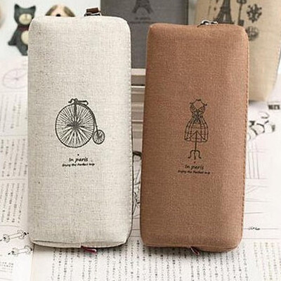 Shouyou zakka retro Paris pen bag cotton linen storage bag JD-SN-65 dark coffee color
Shouyou zakka retro Paris pen bag cotton linen storage bag JD-SN-65 dark coffee color