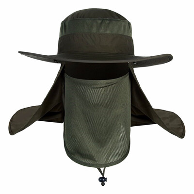 Men Summer Outdoor Fishing Cap 360 Degree UV Protection Complete UV protection Mesh panels for great ventilation
Men Summer Outdoor Fishing Cap 360 Degree UV Protection Complete UV protection Mesh panels for great ventilation