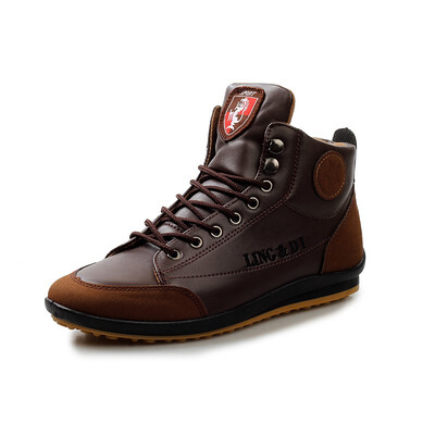 New 2018 men leather Boots Fashion autumn winter Warm Cotton Brand ankle boots lace up men Shoes footwear
New 2018 men leather Boots Fashion autumn winter Warm Cotton Brand ankle boots lace up men Shoes footwear